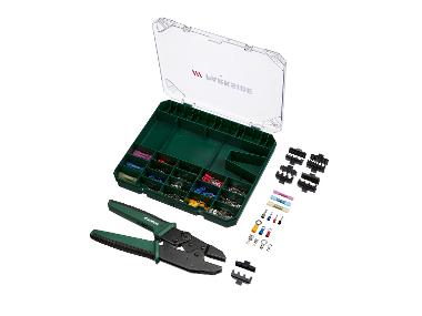 PARKSIDE® Konektorové kliešte s príslušenstvom 5 v 1 PCZS 181 B1, 181-dielna súprava