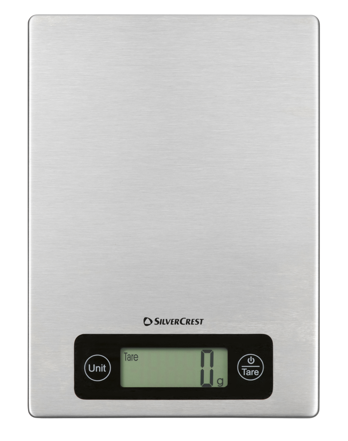 SILVERCREST® Digitálna kuchynská váha (strieborná)