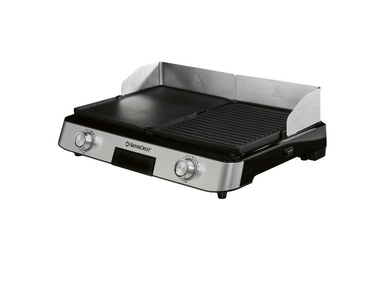 SILVERCREST® Elektrický stolný gril EDS SETG 2000 B1