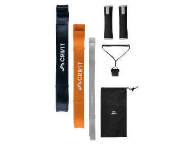 CRIVIT Fitnes pásy s kotvou na dvere