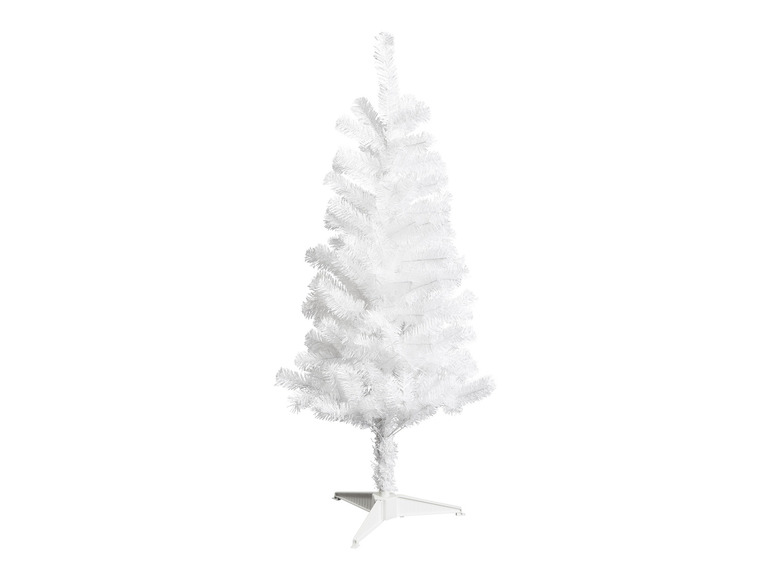 LIVARNO home Umelý vianočný stromček, 120 cm (biela)