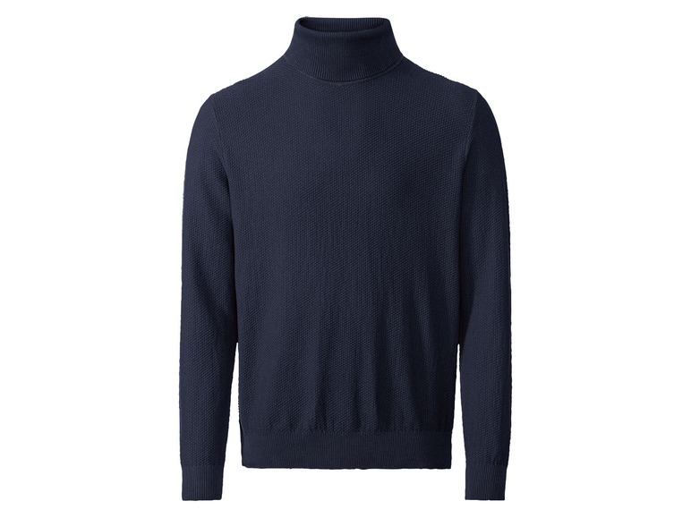 E-shop LIVERGY® Pánsky rolák (S (44/46), navy modrá)