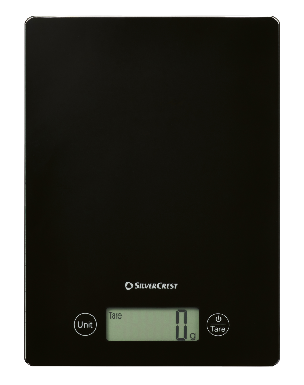 SILVERCREST® Digitálna kuchynská váha (čierna)