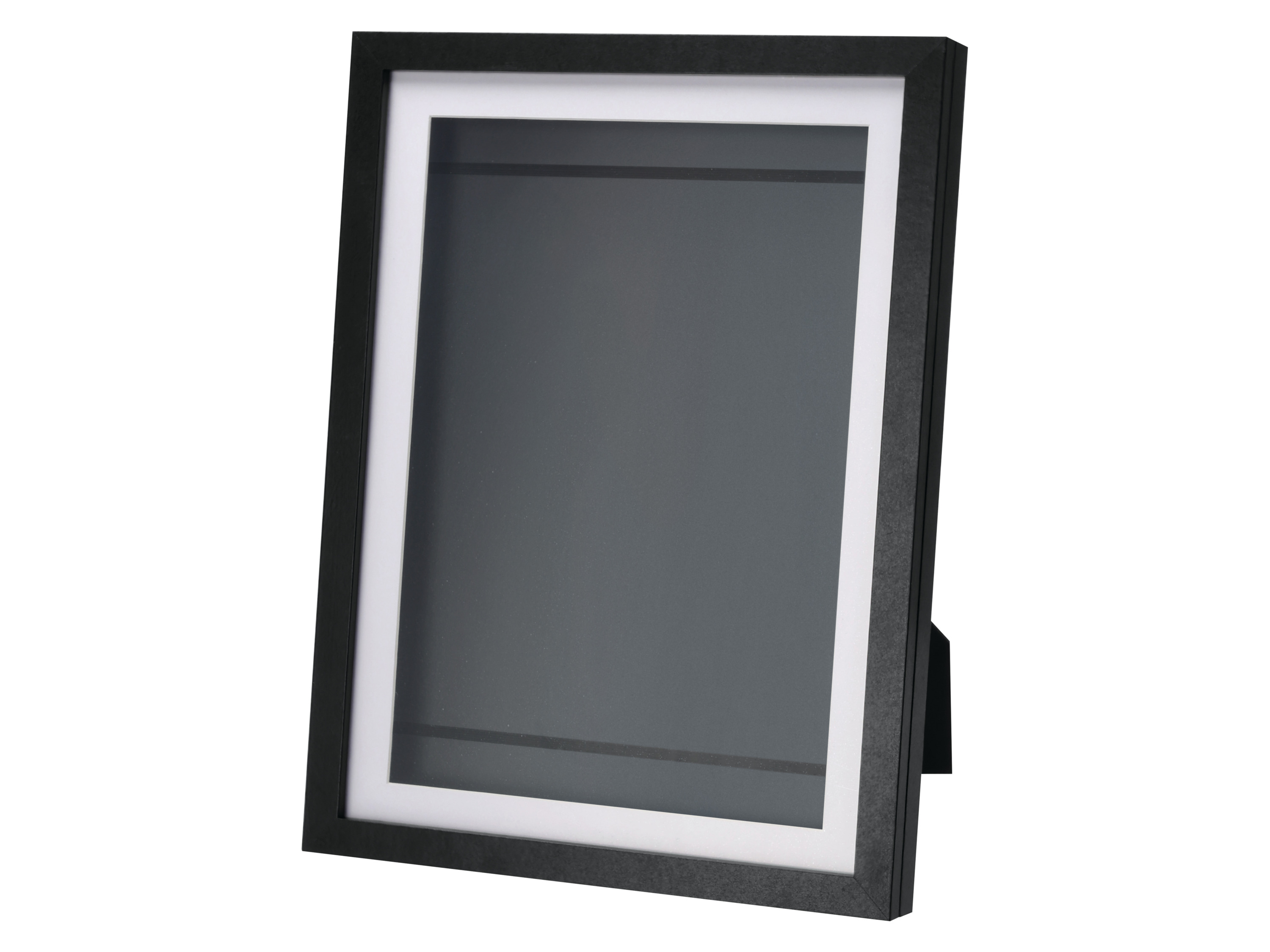 LIVARNO® Fotorámik s úložnou priehradkou (čierna)
