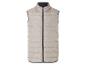 Beige vesty s zipsom