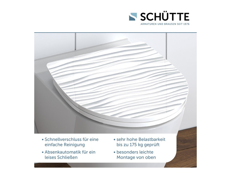 Prejsť na zobrazenie na celú obrazovku: Schütte WC doska so spomaľujúcim mechanizmom – obrázok 11