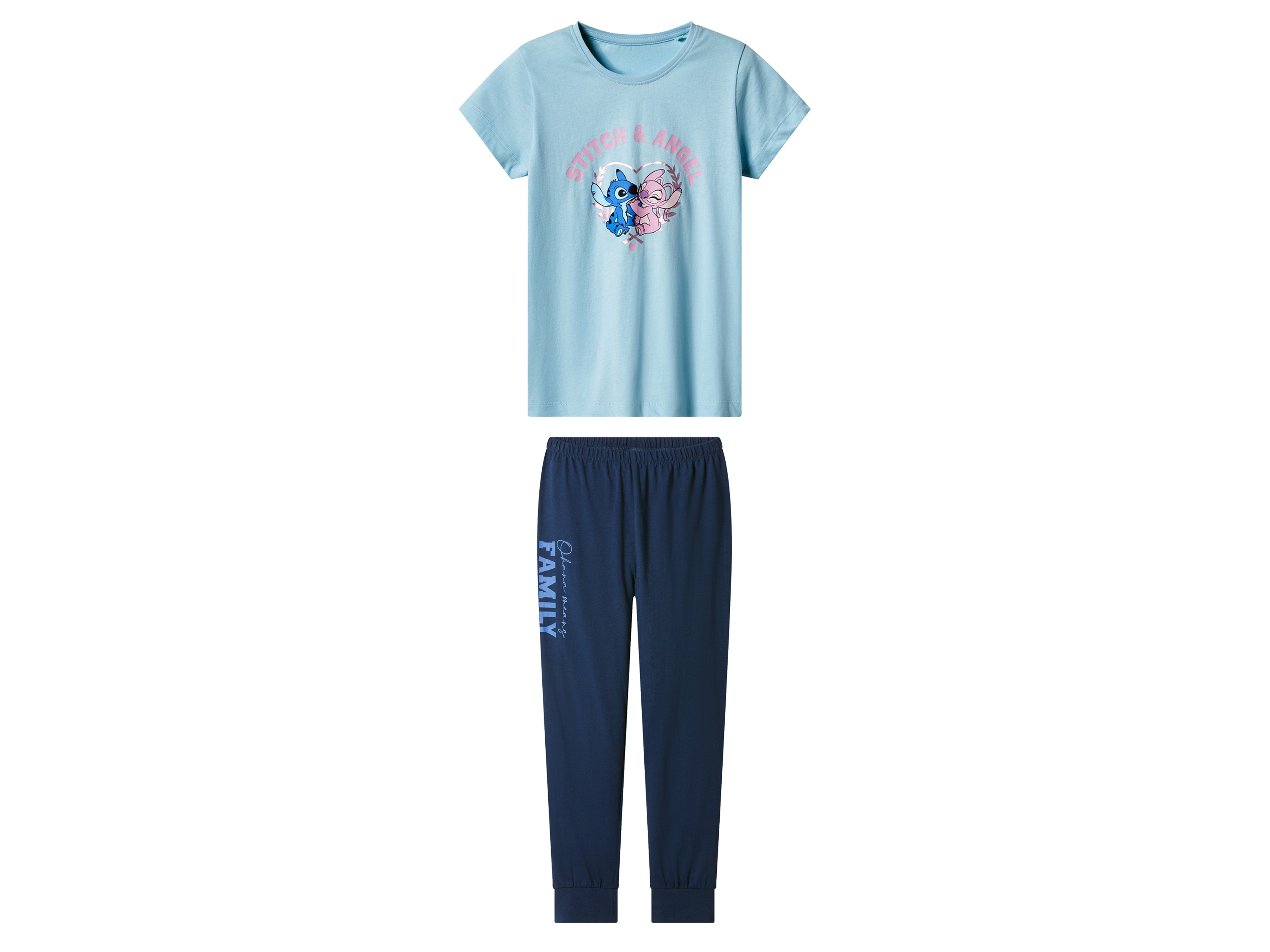 LUPILU® Detské pyžamo (Stitch & Angel, 98/104)