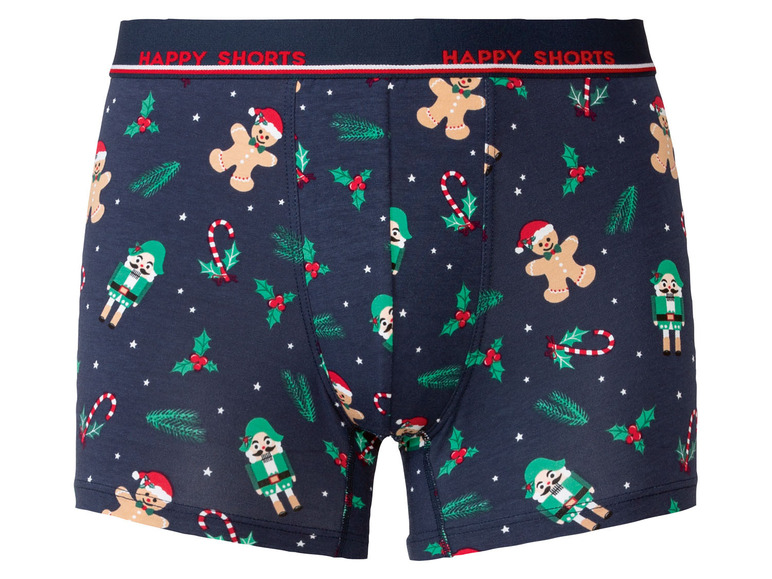 Prejsť na zobrazenie na celú obrazovku: Happy Shorts Pánske boxerky s vianočným motívom, 2 kusy – obrázok 9