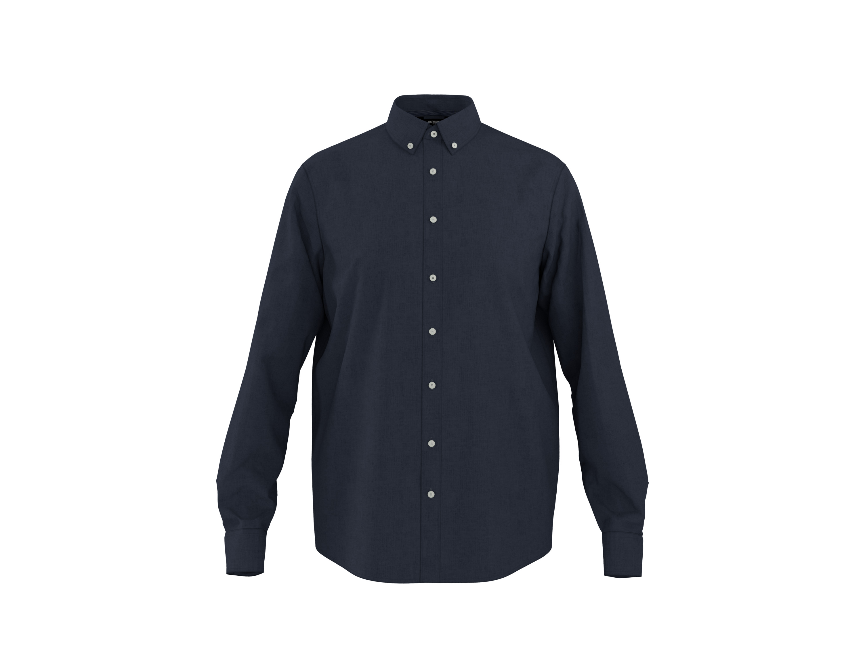 esmara Men Pánska ľanová košeľa Premium (navy modrá, M(39/40))