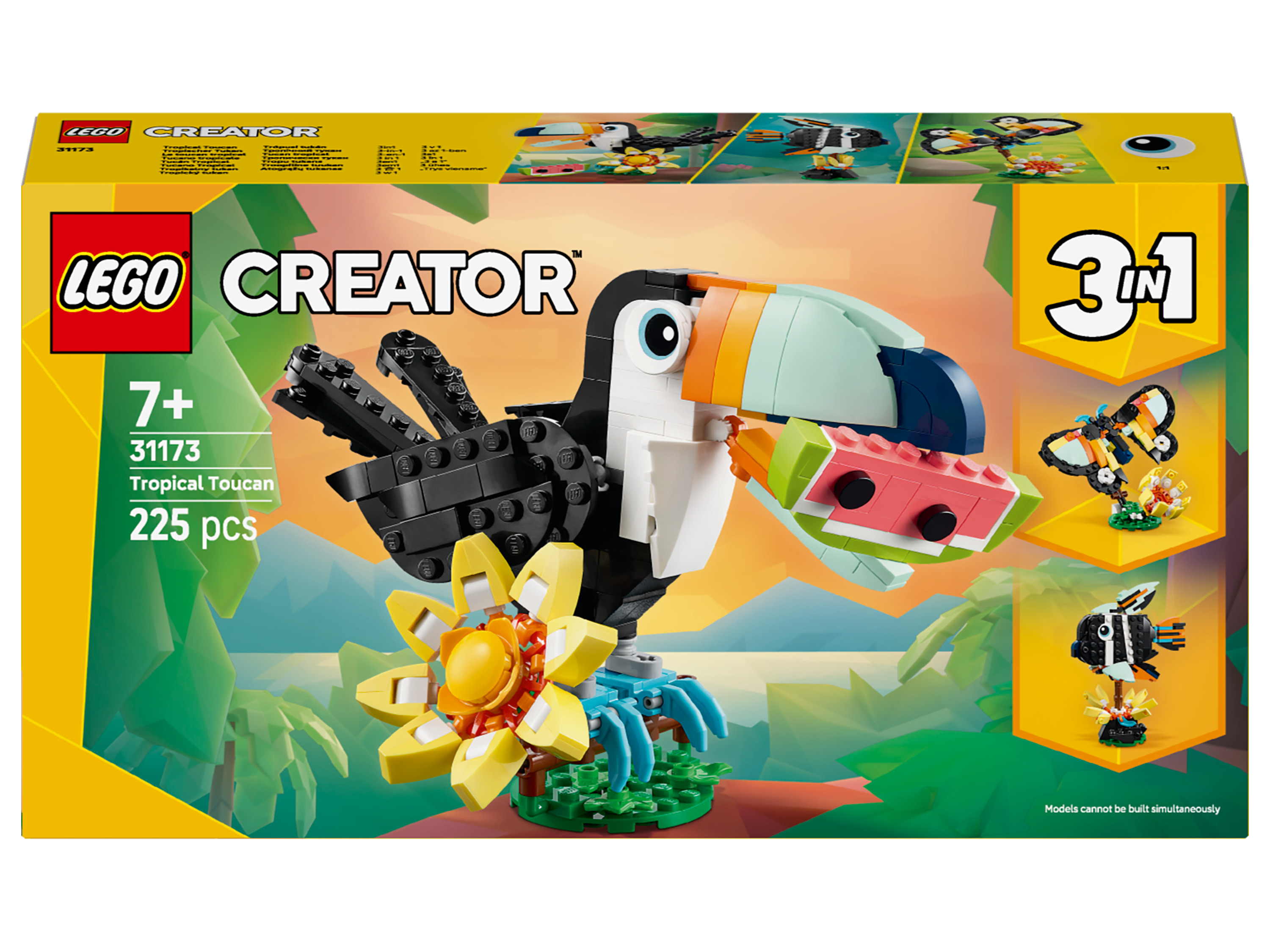 LEGO® CREATOR 31173 Divoké zvieratá: Tropický tukan