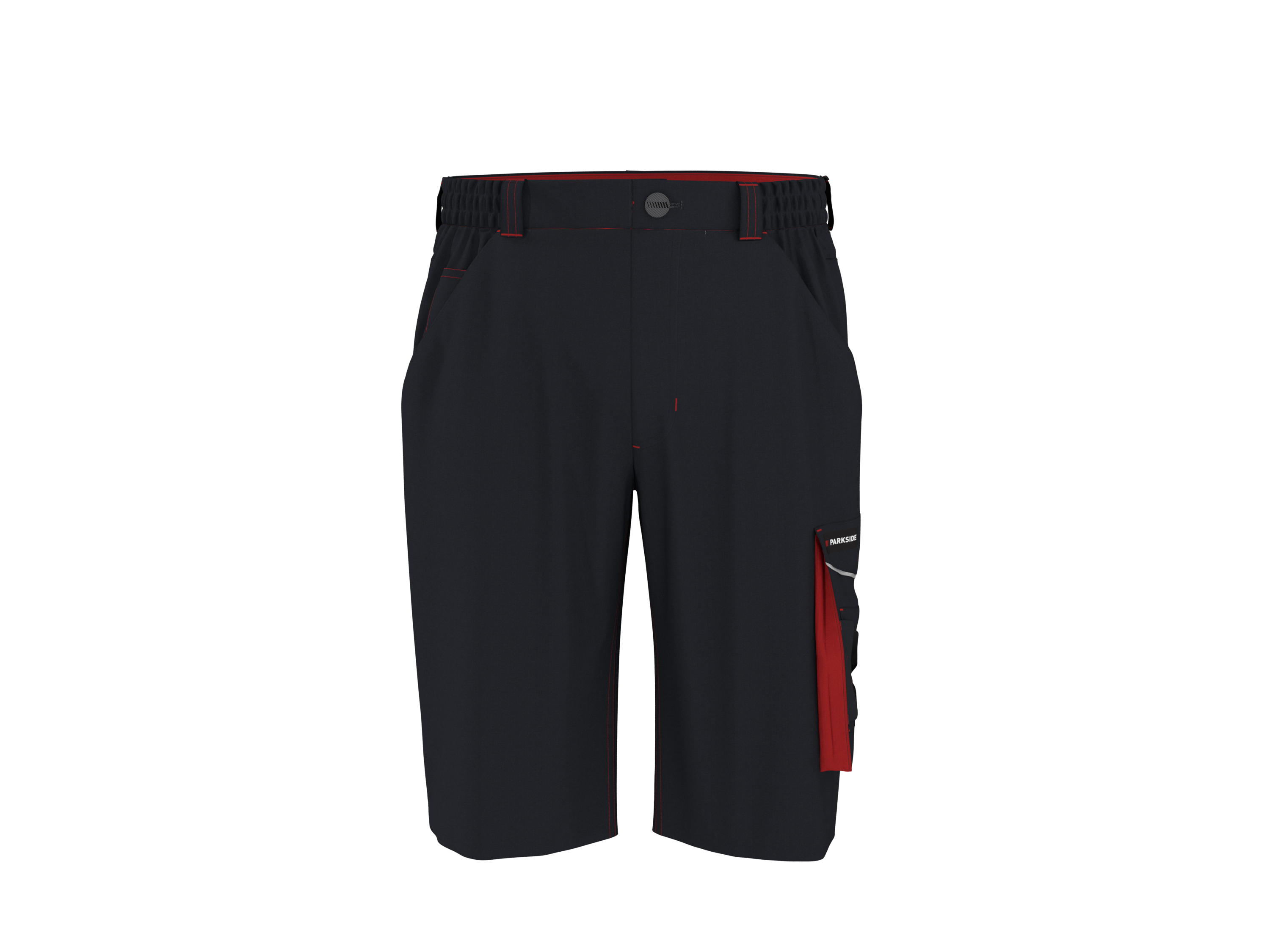 PARKSIDE® Pánske pracovné šortky (čierna, 50)