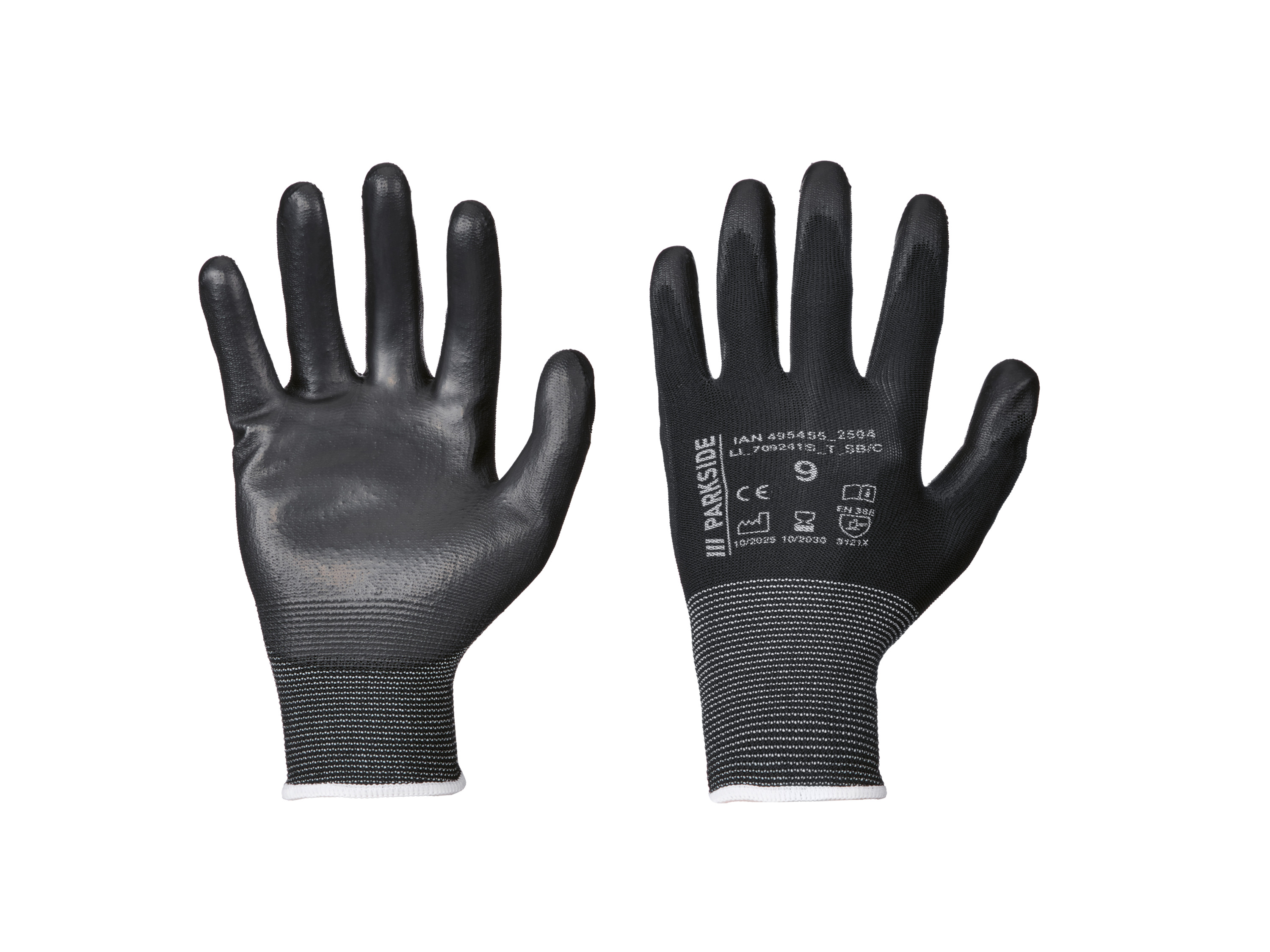 E-shop PARKSIDE® Dámske/Pánske pracovné rukavice, 3 páry (Midi Flex, 9)
