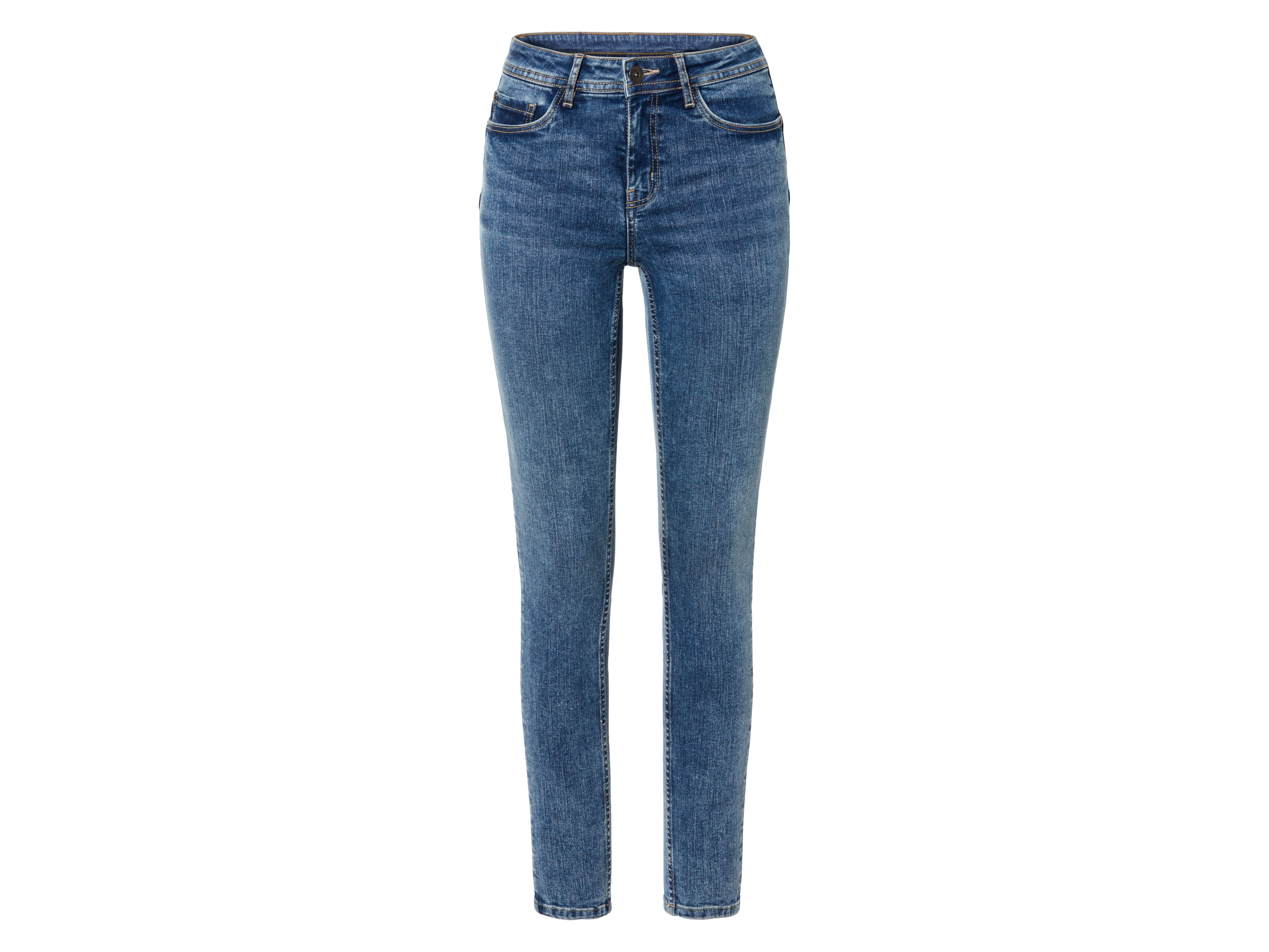 esmara® Dámske rifle „Super Skinny Fit“ (modrá, 34)