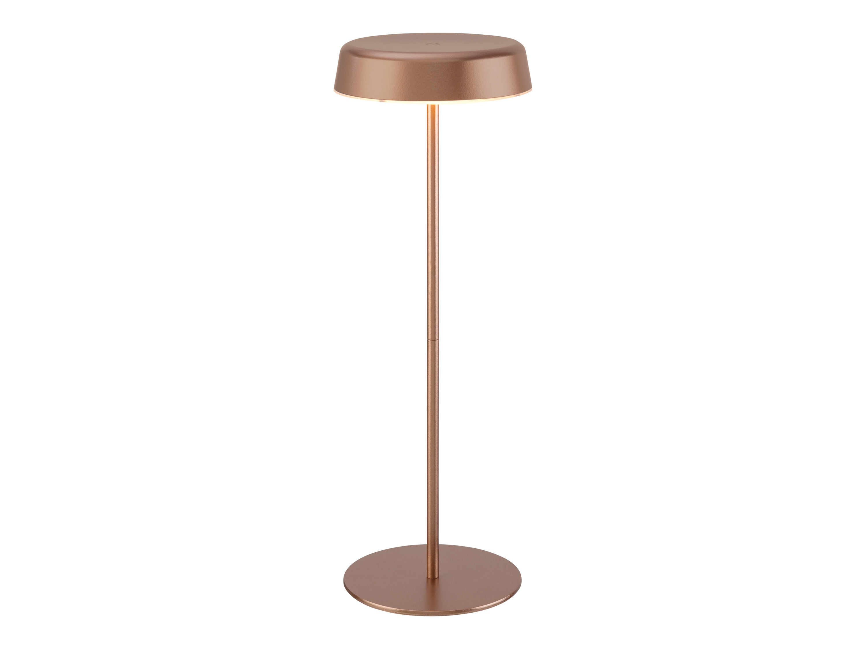 LIVARNO HOME Aku LED stolná lampa  (bronzová)