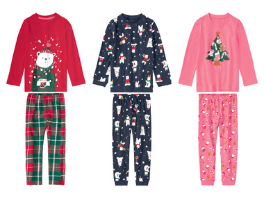 lupilu® Dievčenské pyžamo s vianočným motívom