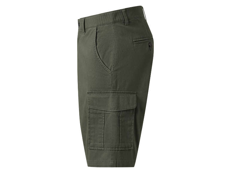 Pánske cargo šortky Premium (olivová, M (48/50))
