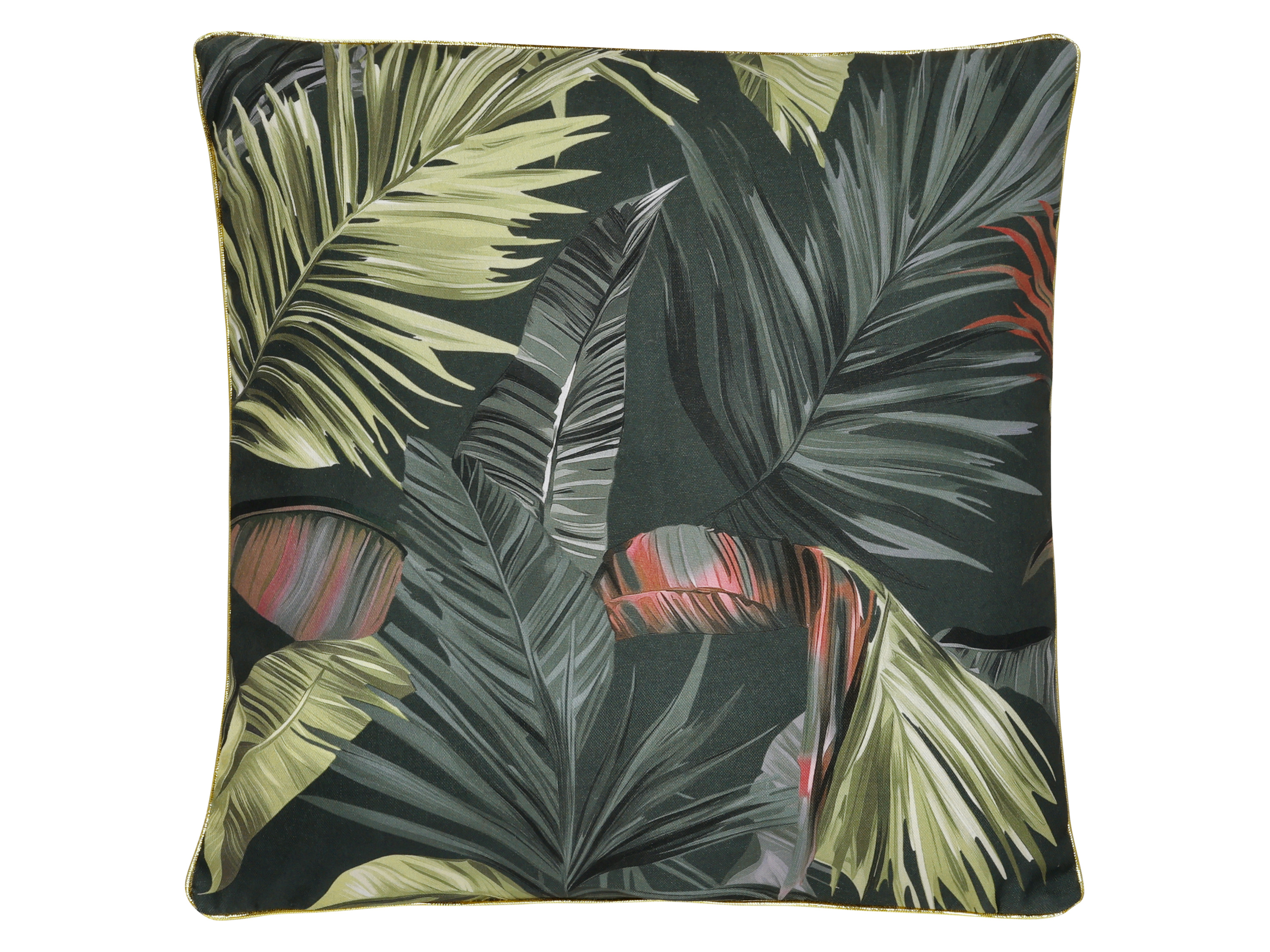 LIVARNO® Dekoratívny vankúš, 45 x 45 cm (listy)