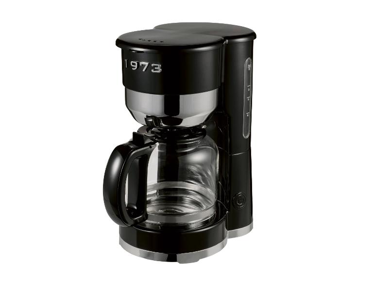SILVERCREST® Kávovar Retro 1973 SKMR 1000 A1/SOKMR 1000 A1, čierna