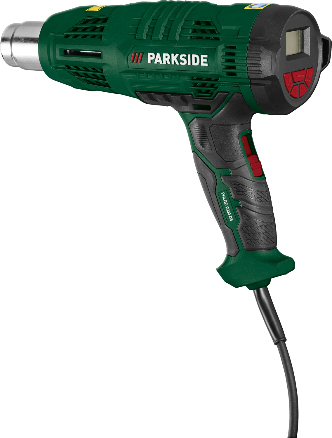 PARKSIDE® Digitálna teplovzdušná pištoľ PHLGD 2000 D5