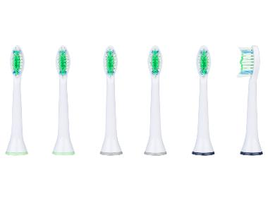 nevadent Náhradné hlavice na zubnú kefku, 6 kusov