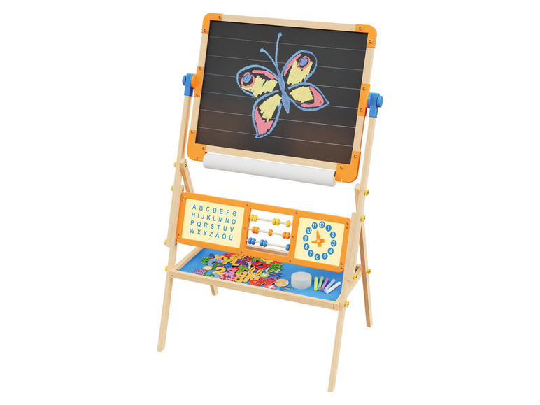 Prejsť na zobrazenie na celú obrazovku: Playtive Obojstranná drevená tabuľa pre deti – obrázok 4