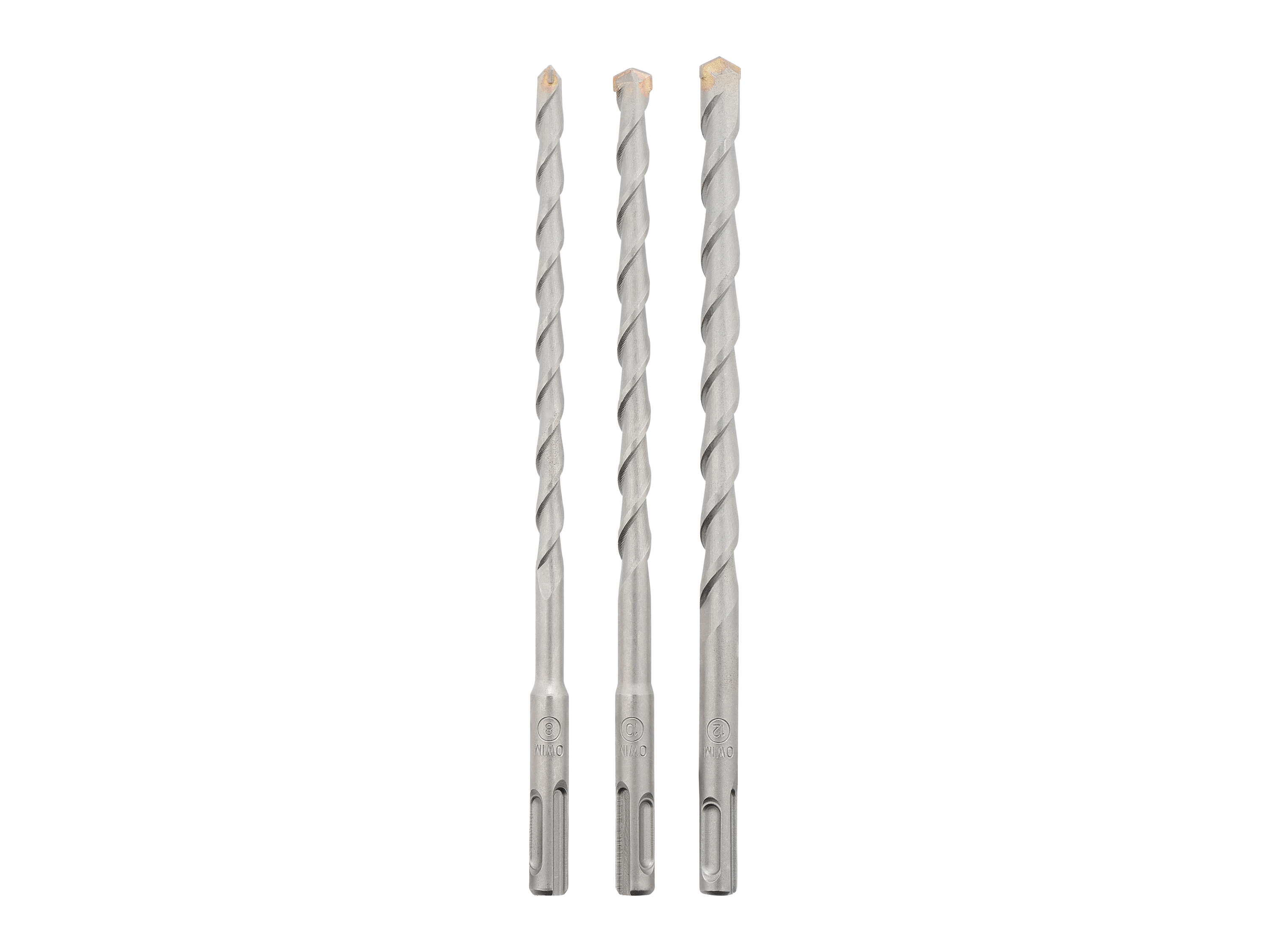 PARKSIDE® SDS plus vrtáky/sekáče (súprava dlhých vrtákov SDS Plus, 3-dielna)