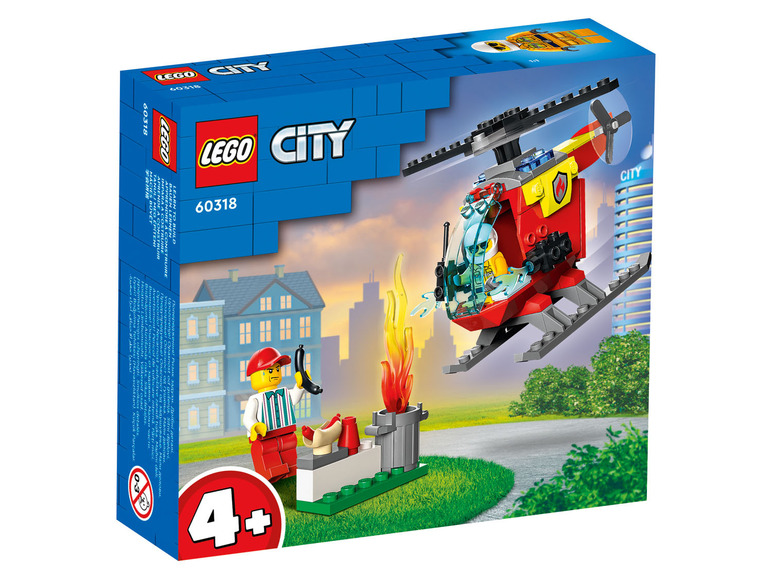 Prejsť na zobrazenie na celú obrazovku: LEGO® City City 60318 Hasičský vrtuľník – obrázok 1