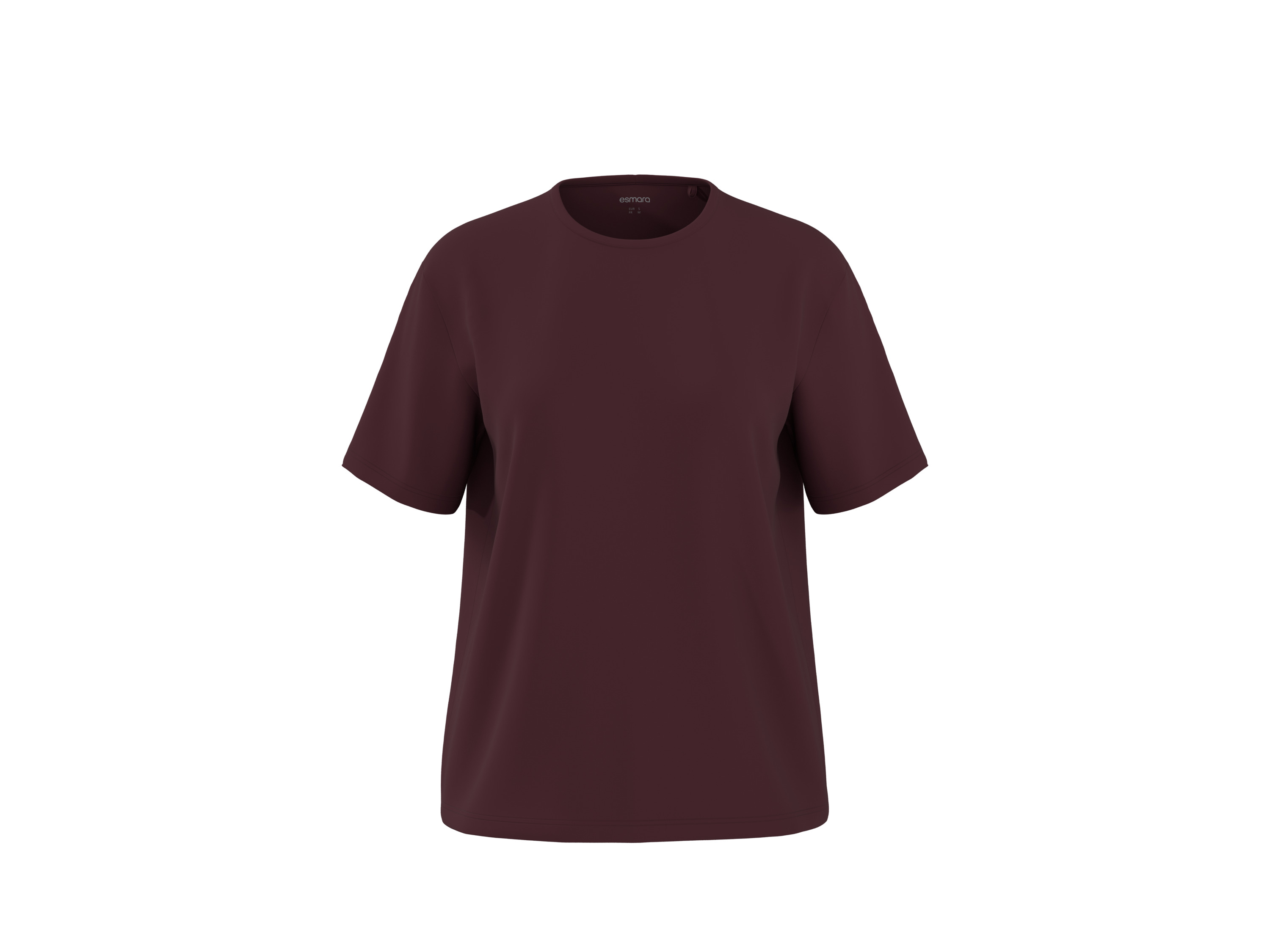 ESMARA® Dámske tričko (bordová, S (36/38))