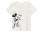 Biele tričko s potlačou Mickey Mouse.