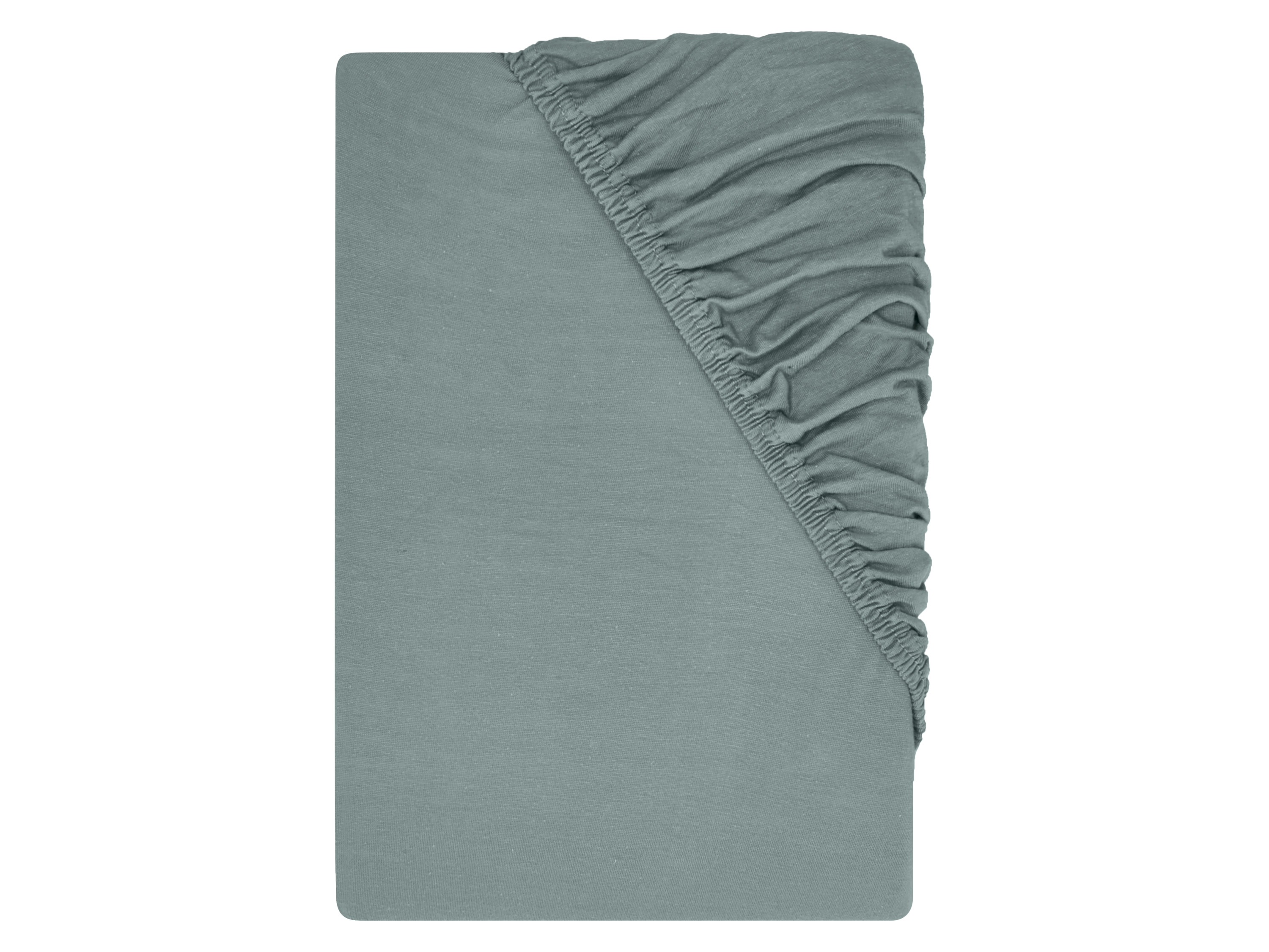LIVARNO® Napínacia džersejová plachta, 90-100 x 200 cm (zelená)