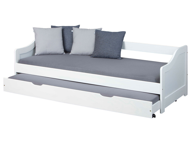 Prejsť na zobrazenie na celú obrazovku: Inter Link Rozkladacia pohovka s posteľou Leonie, biela, 90 x 200 cm (diel 1/2) – obrázok 7
