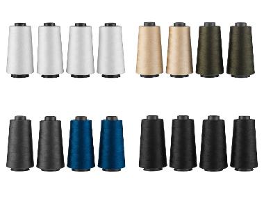 crelando® Overlockové nite, 4 kusy