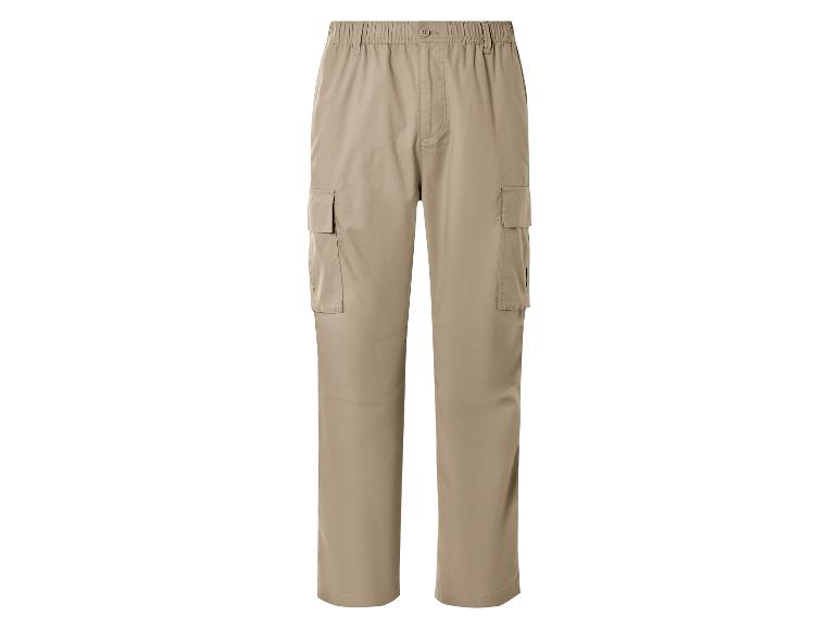 Livergy® Pánske cargo nohavice (béžová, M (48/50))