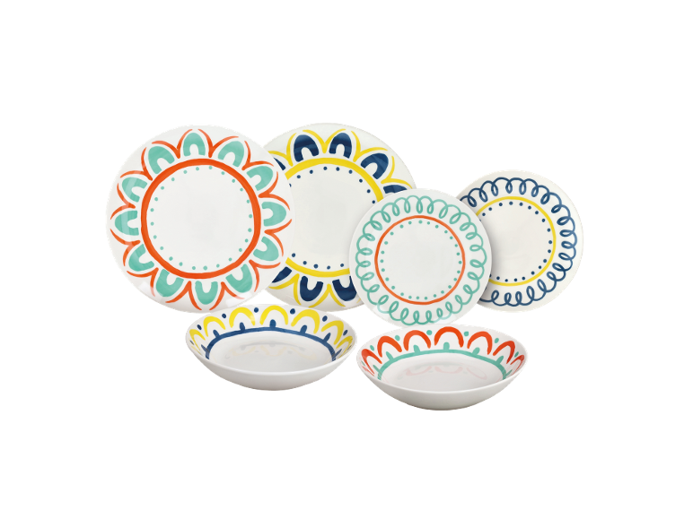 TOGNANA Jedálenská porcelánová súprava VIDA, 18-dielna