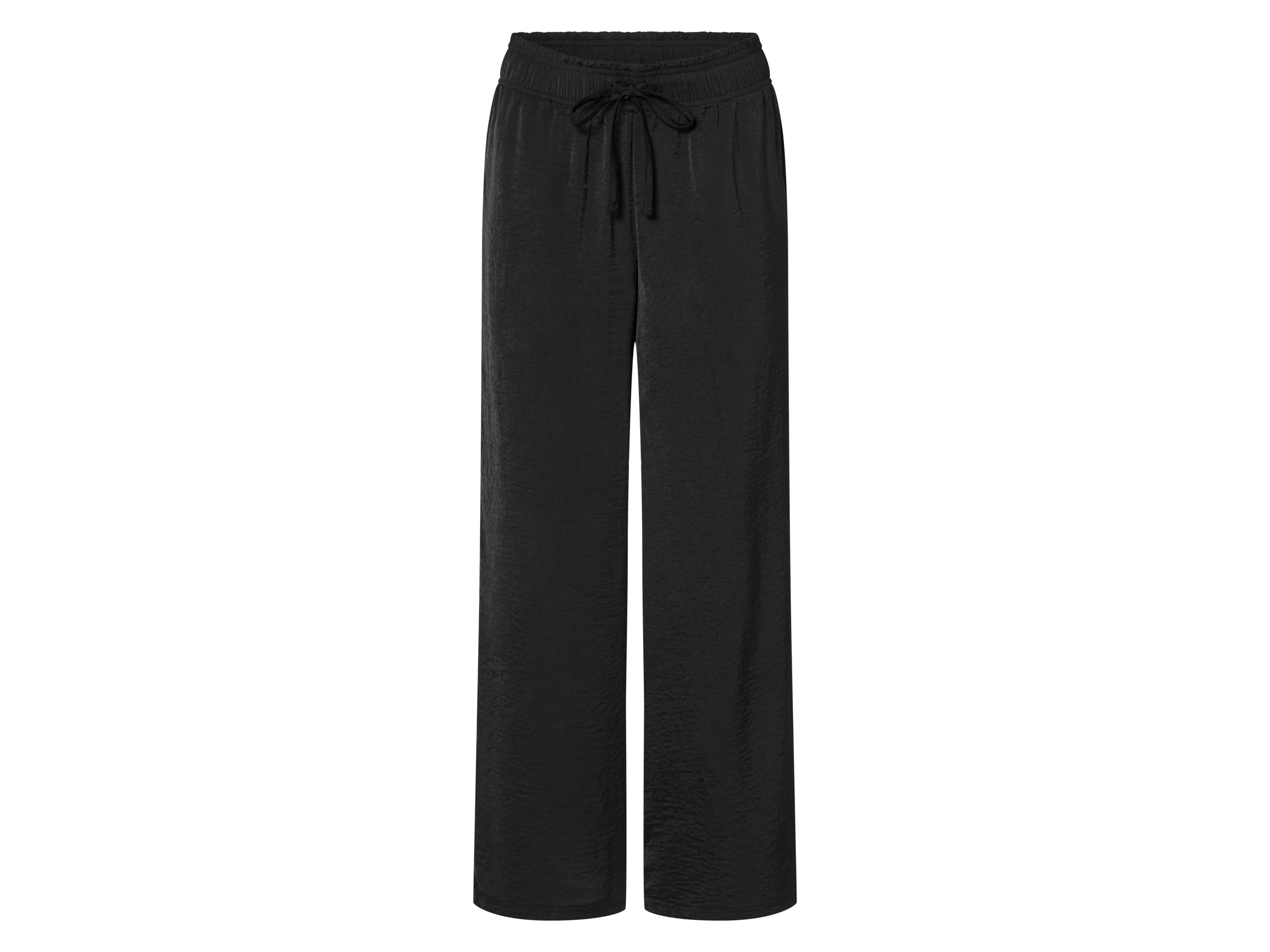 esmara® Dámske nohavice Wide leg (čierna, M (40/42))