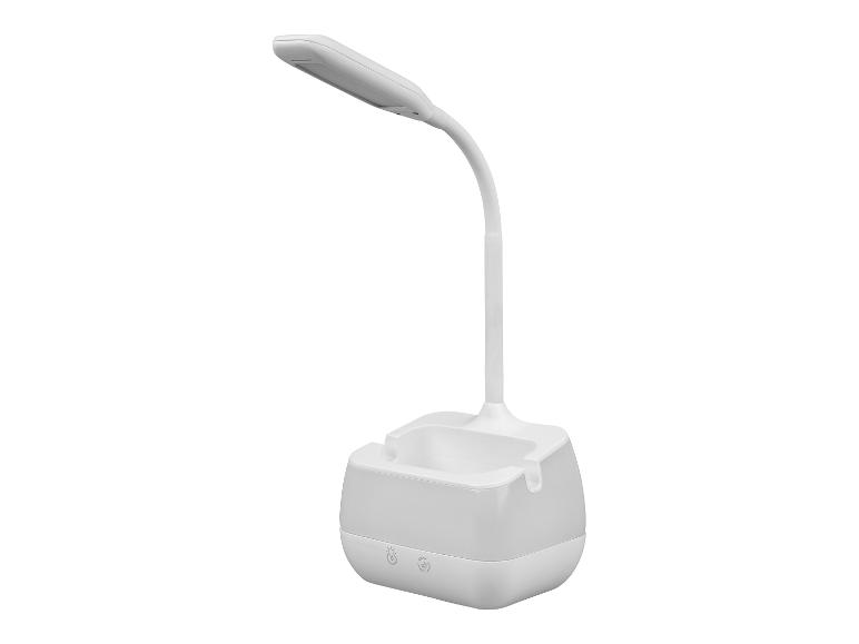 Livarno home Aku stolová lampa (biela)