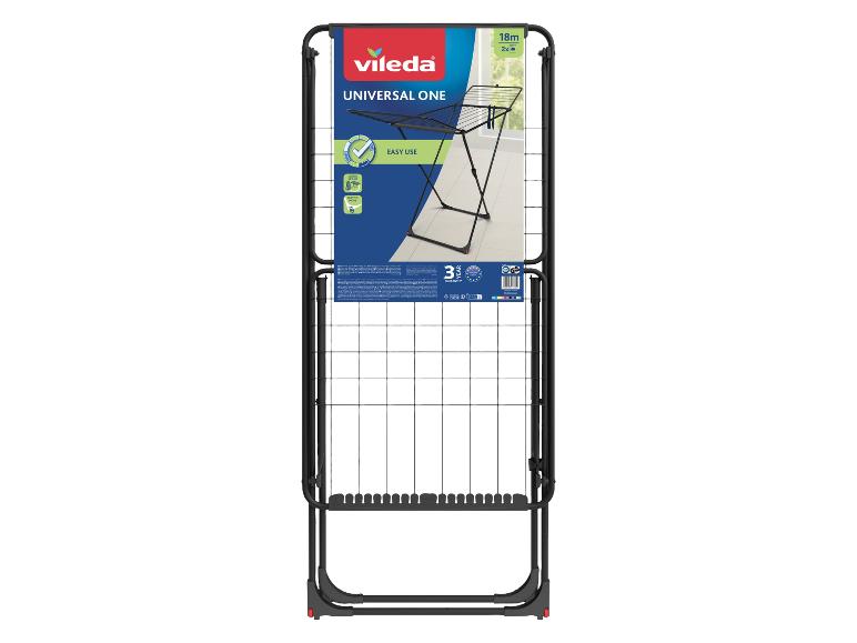 Sušiak na bielizeň Vileda Universal One s 18m sušiacej plochy a 3-ročnou zárukou.