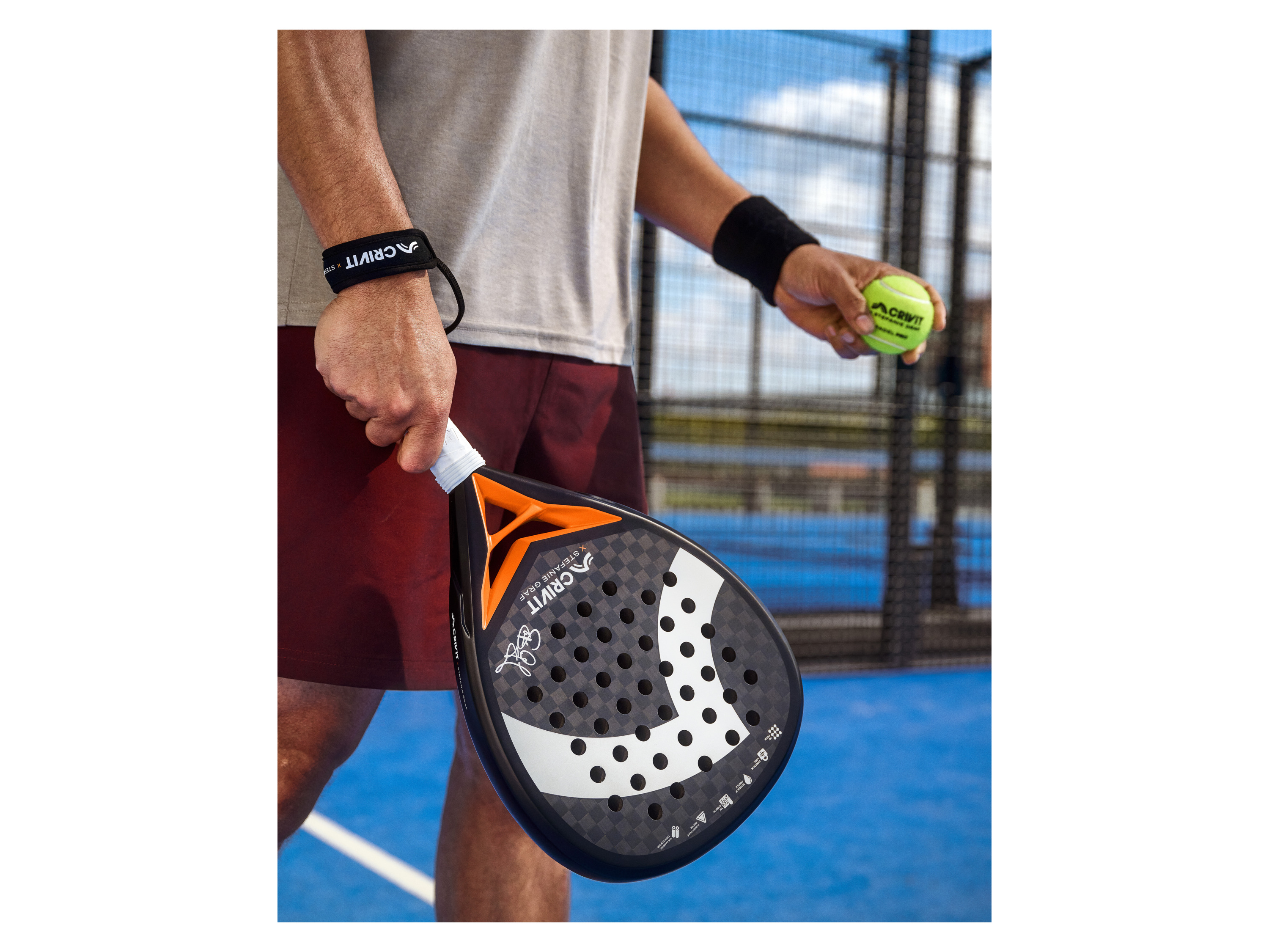 CRIVIT Padelová raketa 12K Carbon PRO - 11