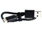 Čierny kábel USB-C - USB-A značky TRONIC.