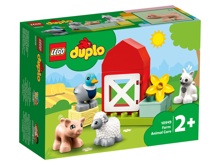 Prejsť na zobrazenie na celú obrazovku: LEGO® DUPLO® 10949 Zvieratká z farmy – obrázok 1