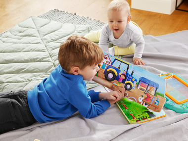 lupilu® Dievčenské tepláky pre bábätká BIO, 2 kusy