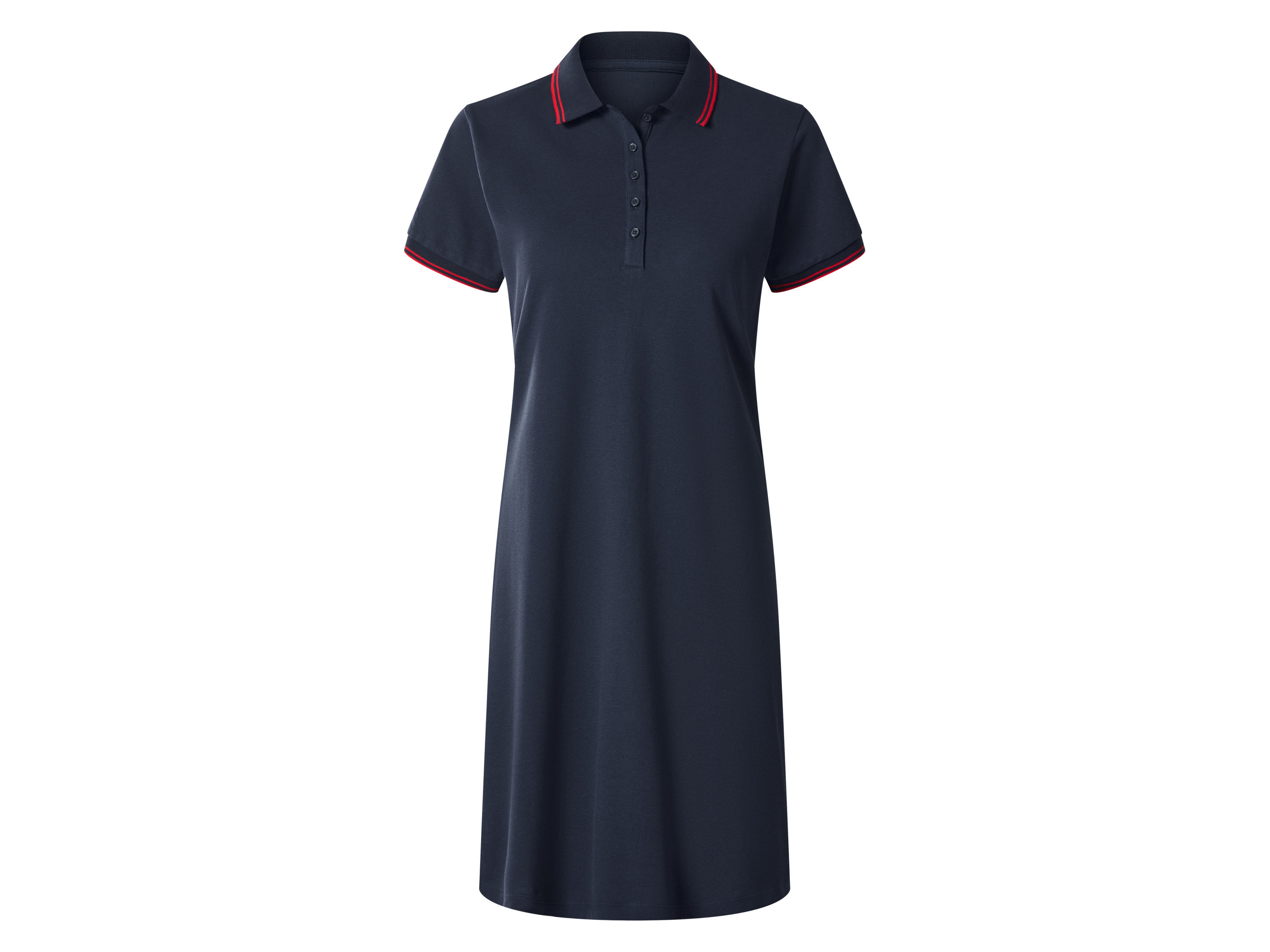 esmara® Dámske pikee pološaty (navy modrá, M (40/42))
