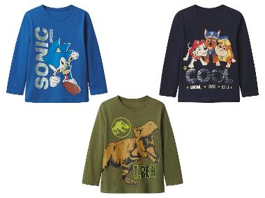 Chlapčenské tričko s dlhým rukávom