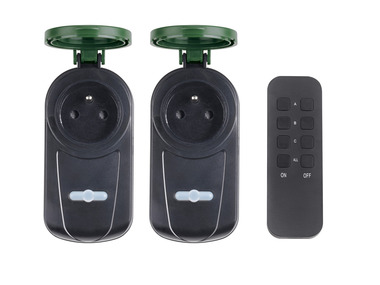 PARKSIDE® Exteriérové rádiové zásuvky, 3-dielna súprava