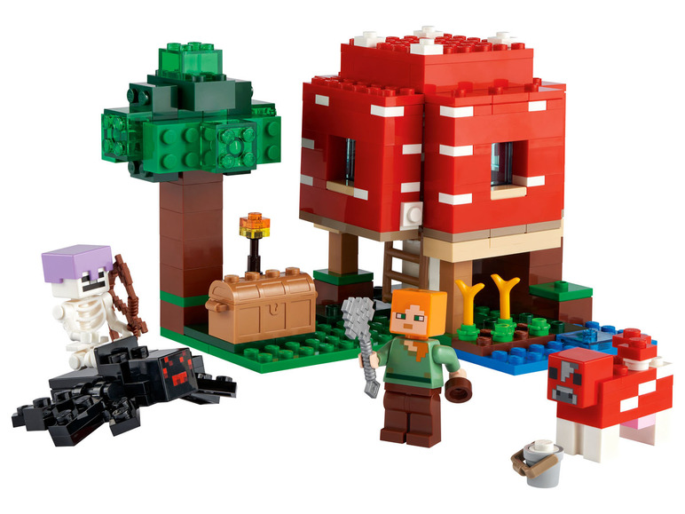 Prejsť na zobrazenie na celú obrazovku: Lego Minecraft 21165 Včelia farma/21171 Konská stajňa/21178 Líščí domček/21179 Hubový domček – obrázok 3
