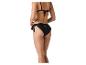 Dámske čierne bikiny s viazaním na chrbte a bokoch