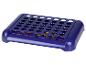 Hra Connect 4 s modrou mriežkou a červenými a žltými diskami