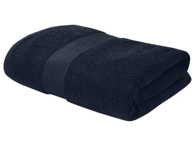 Livarno® Froté osuška, 100 x 150 cm (modrá)