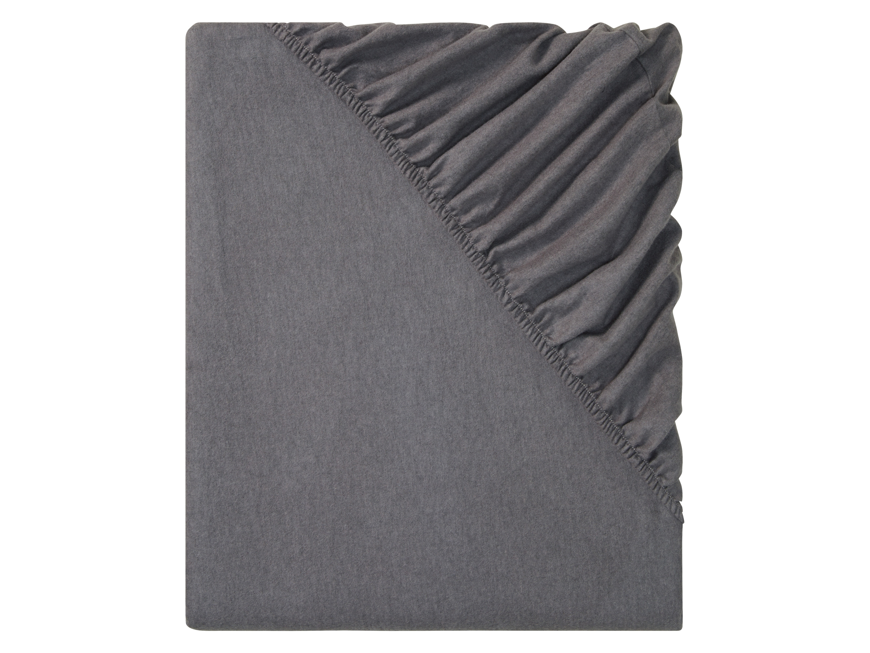 LIVARNO home Napínacia plachta, 90 – 100 x 200 cm (tmavosivá)