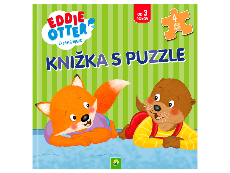 E-shop Detská knižka s puzzle (Eddie Otter)
